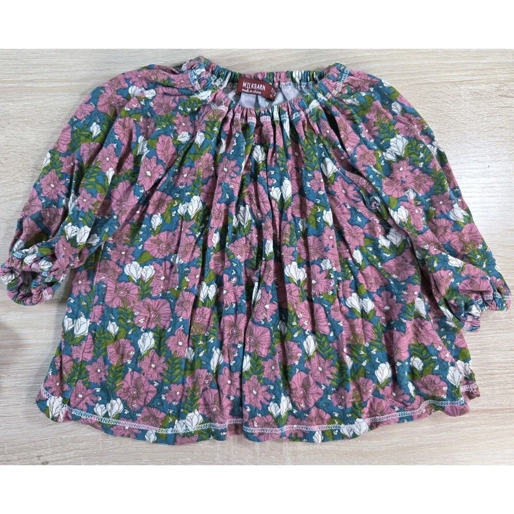 Kate Quinn &‎ Milkbarn Baby Bamboo Bundle 6–12M Cactus Floral Dogs